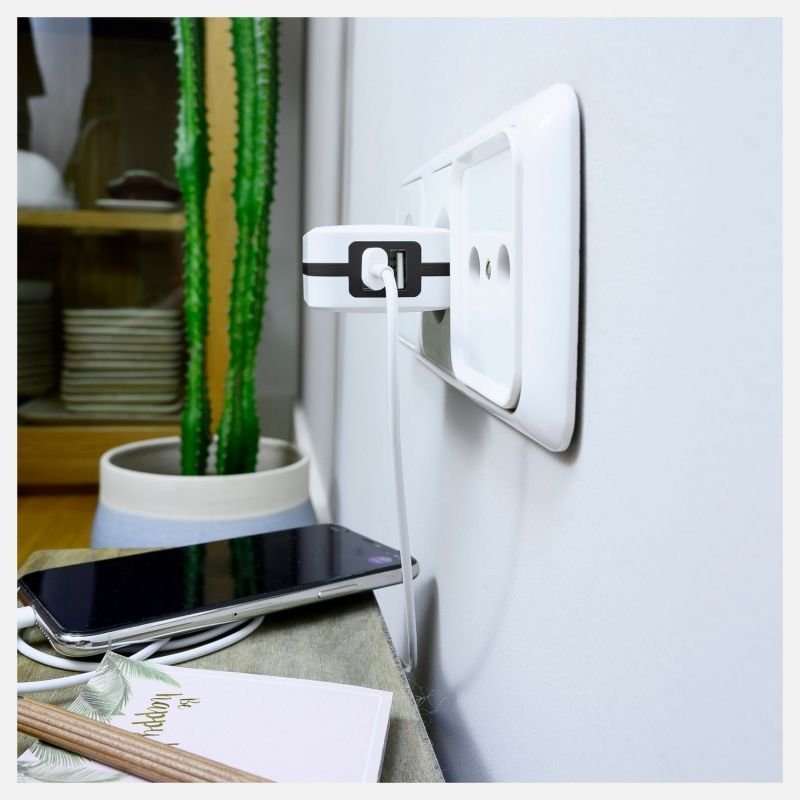 Cargador de Pared TooQ TQWC-1S02WT/ 2xUSB/ 17W - изображение 4
