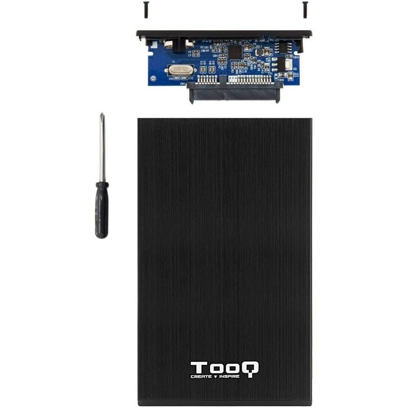 Caja Externa para Disco Duro de 2.5" TooQ TQE-2527B/ USB 3.1 - изображение 3