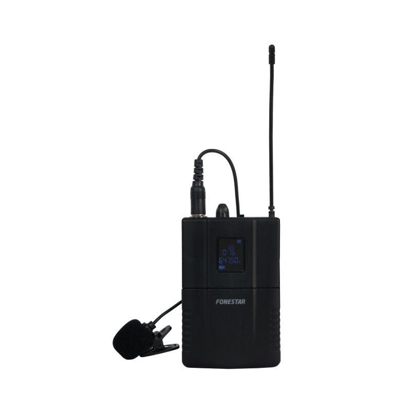 Micrófono Inalámbrico de Petaca UHF Fonestar SONAIR-1P/ Incluye Receptor - изображение 3