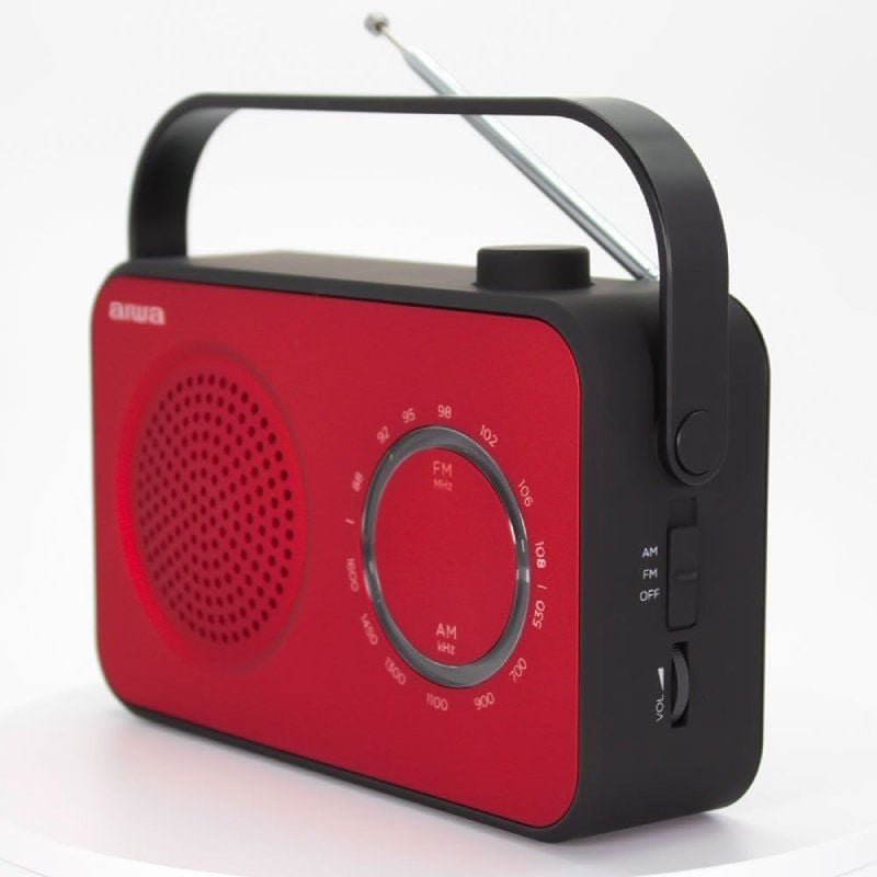 Radio Portátil Aiwa R-190RD/ 2W/ con Cable/ a Pilas/ Roja - изображение 5