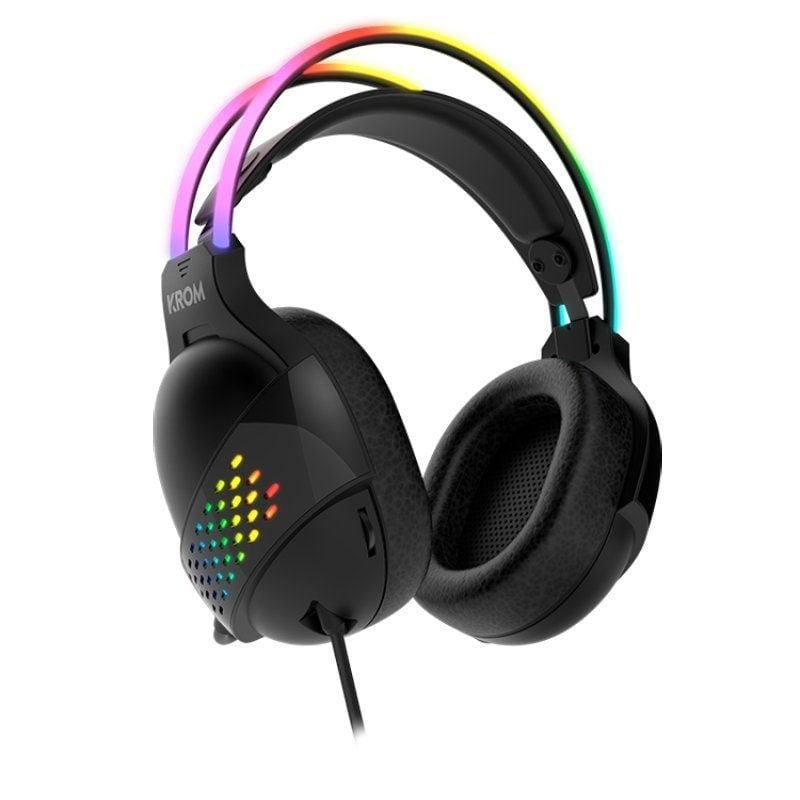Auriculares Gaming con Micrófono Krom Klaim/ Jack 3.5/ USB 2.0/ Negros - изображение 3