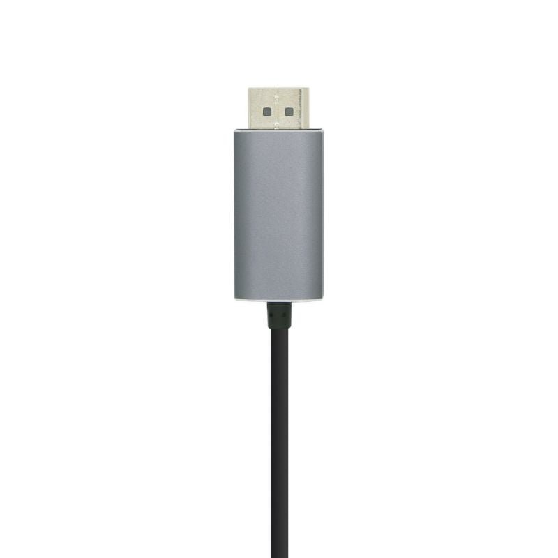 Cable DisplayPort Aisens A109-0394/ USB Tipo-C Macho - DisplayPort Macho/ Hasta 27W/ 1250Mbps/ 80cm/ Negro - изображение 2