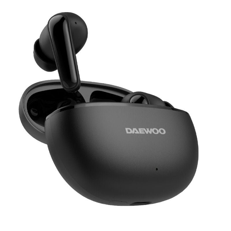 Auriculares Bluetooth Daewoo DW2004 con estuche de carga/ Autonomía 5h/ Negros - изображение 2