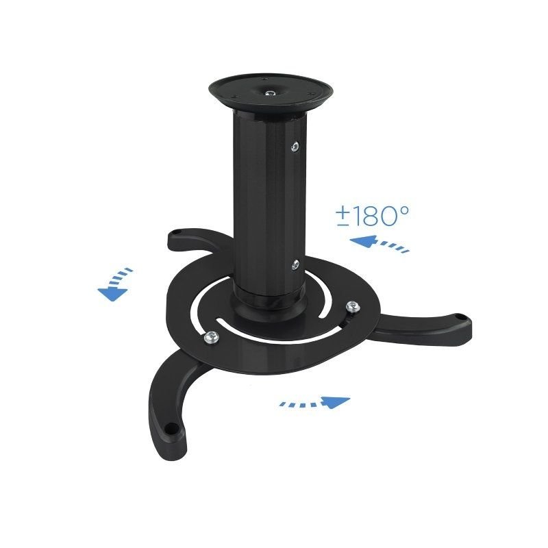 Soporte de Techo para Proyector TooQ PJ1010TN-B/ Inclinable-Giratorio/ hasta 10kg - изображение 4