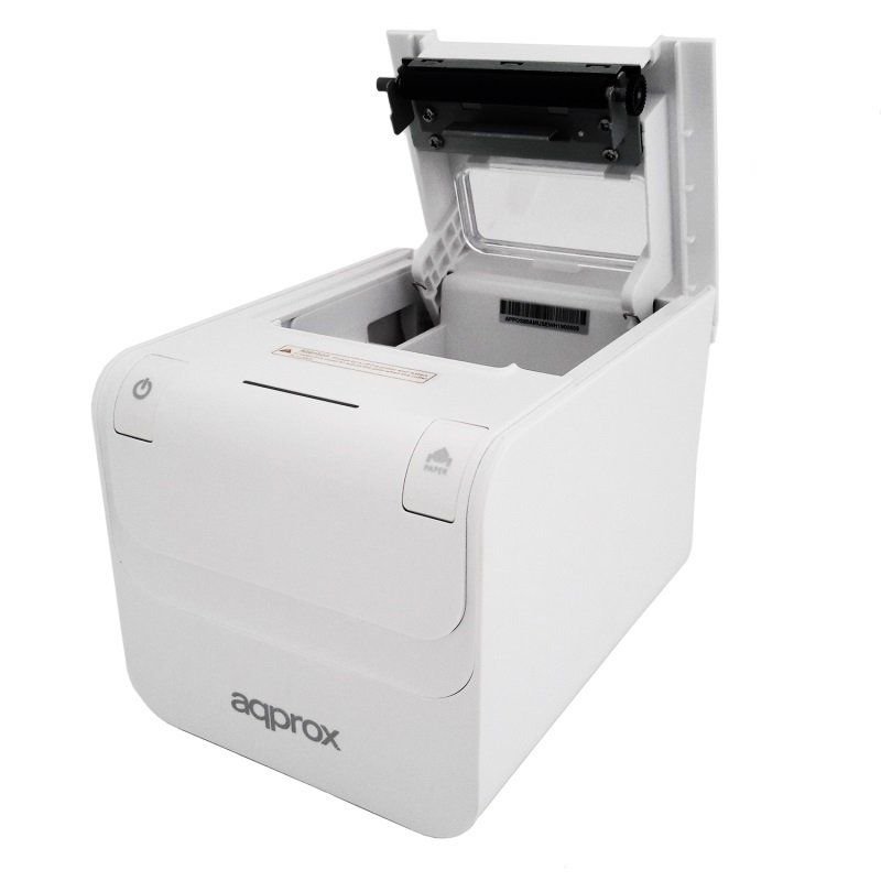 Impresora de Tickets Approx appPOS80AMUSEWH/ Térmica/ Ancho papel 80mm/ USB-RS232-Ethernet/ Blanca - изображение 3