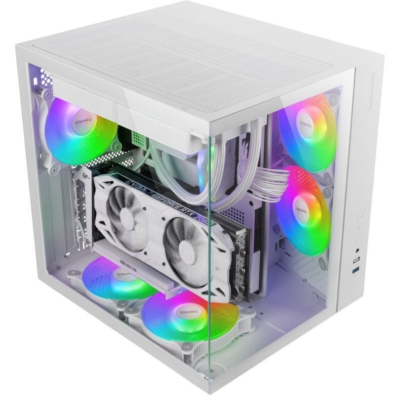 Caja Gaming Semitorre Mars Gaming MCV-ONE/ Blanca - изображение 2