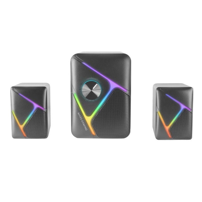 Altavoces Mars Gaming MS-H21/ 35W/ 2.1/ Negros - изображение 2