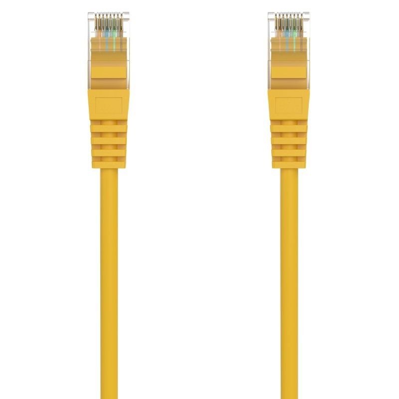 Cable de Red RJ45 AWG24 UTP Aisens A145-0564 Cat.6A/ LSZH/ 30cm/ Amarillo - изображение 3