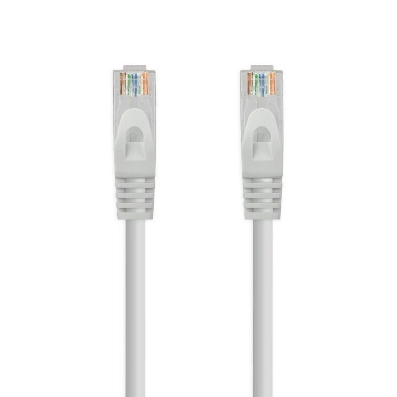 Cable de Red RJ45 UTP Nanocable 10.20.1803 Cat.6A/ 3m/ Gris
