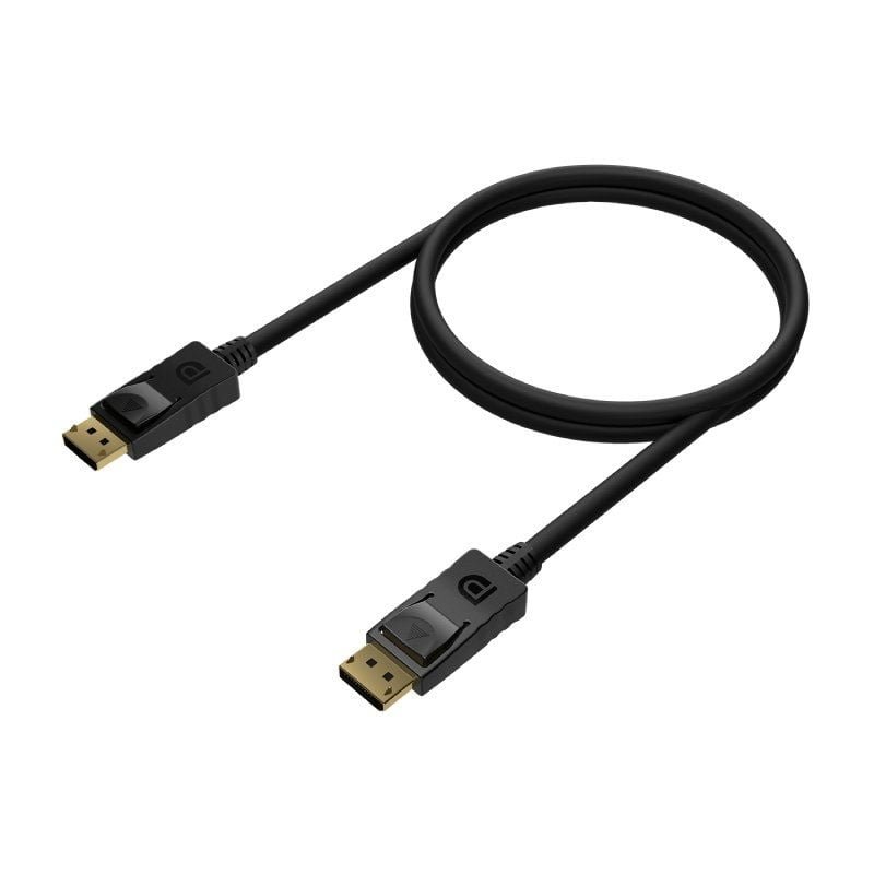 Cable DisplayPort 1.2 4K Aisens A124-0548/ DisplayPort Macho - DisplayPort Macho/ Hasta 5W/ 2300Mbps/ 50cm/ Negro - изображение 2