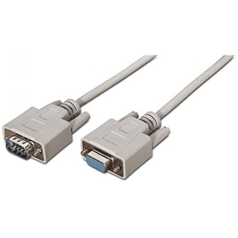 Cable Serie RS232 Nanocable 10.14.0203/ DB9 Macho - DB9 Hembra/ 3m/ Beige - изображение 4
