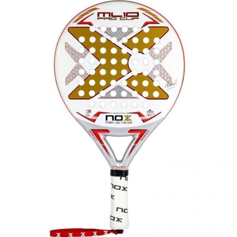 Pala de Pádel NoxSport ML10 Pro Cup 2023/ Blanca - изображение 3