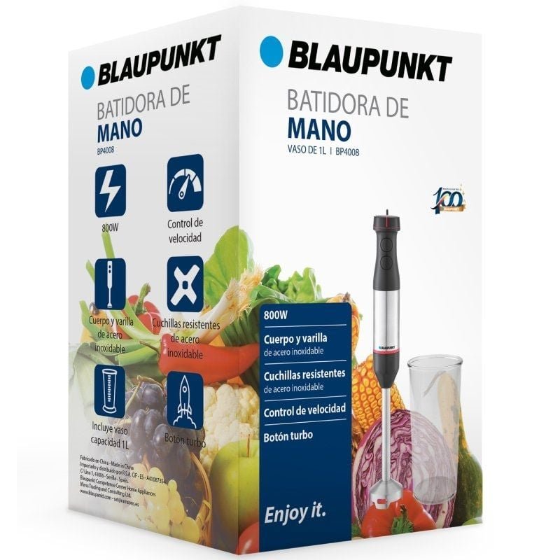 Batidora de mano Blaupunkt BP4008/ 800W/ Capacidad 1L - изображение 3