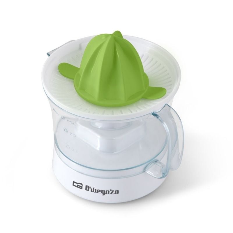 EXPRIMIDOR ORBEGOZO EP 1510 - 25W - CAPACIDAD 0.5L - INCLUYE 2 CONOS - ROTACIÓN BIDIRECCIONAL - ACCESORIOS LAVABLES EN LAVAVAJILLAS - изображение 2