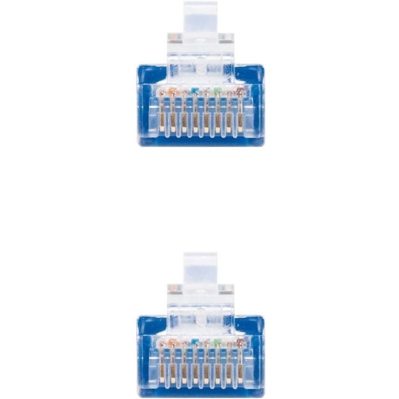 Cable de Red RJ45 UTP Nanocable 10.20.0400-BL Cat.6/ 50cm/ Azul - изображение 3
