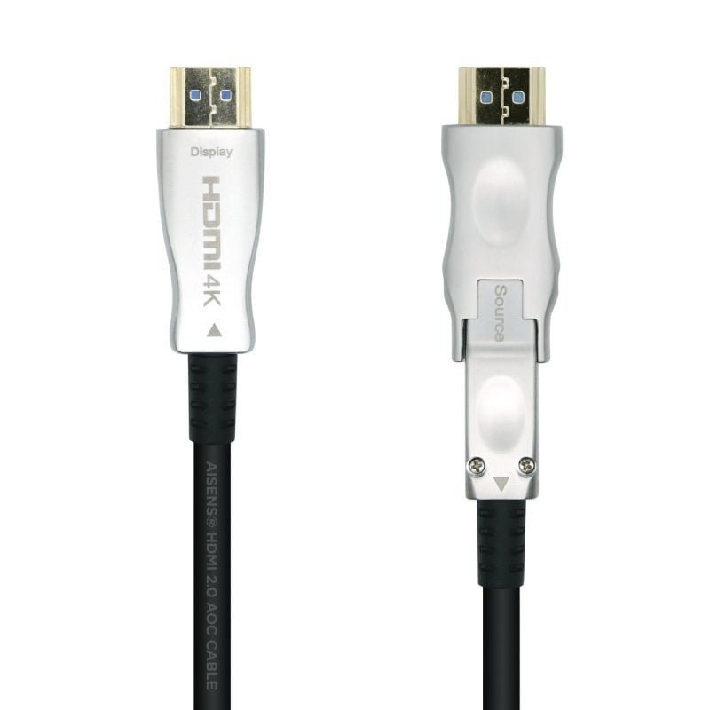 Cable HDMI 2.0 AOC 4K Desmontable Aisens A148-0510/ HDMI Macho / D Macho - HDMI Macho/ 15m/ Negro - изображение 2