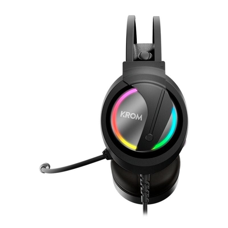 Auriculares Gaming con Micrófono Krom Kappa/ Jack 3.5/ USB 2.0/ Negros - изображение 4