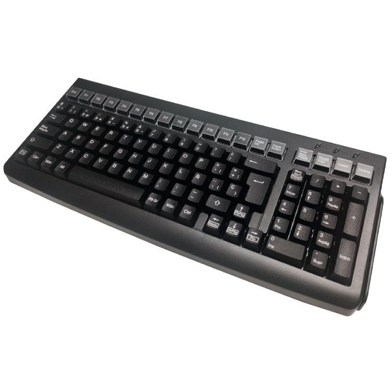 Teclado Pos Reducido Mustek MKB-800M Con Banda Magnética/ Negro - изображение 2