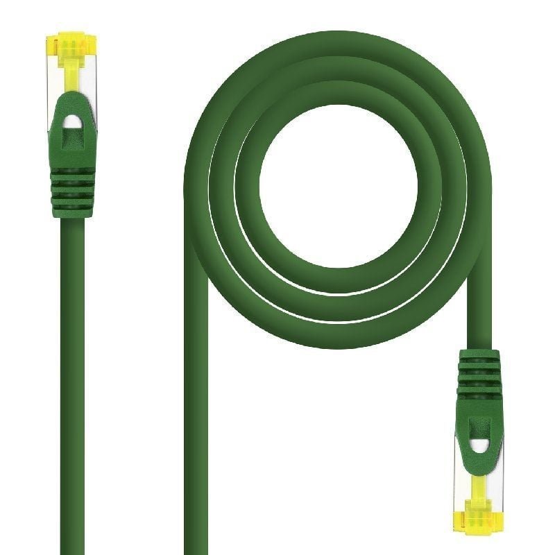 Cable de Red RJ45 SFTP Nanocable 10.20.1900-L25-GR Cat.6A/ LSZH/ 25cm/ Verde - изображение 2