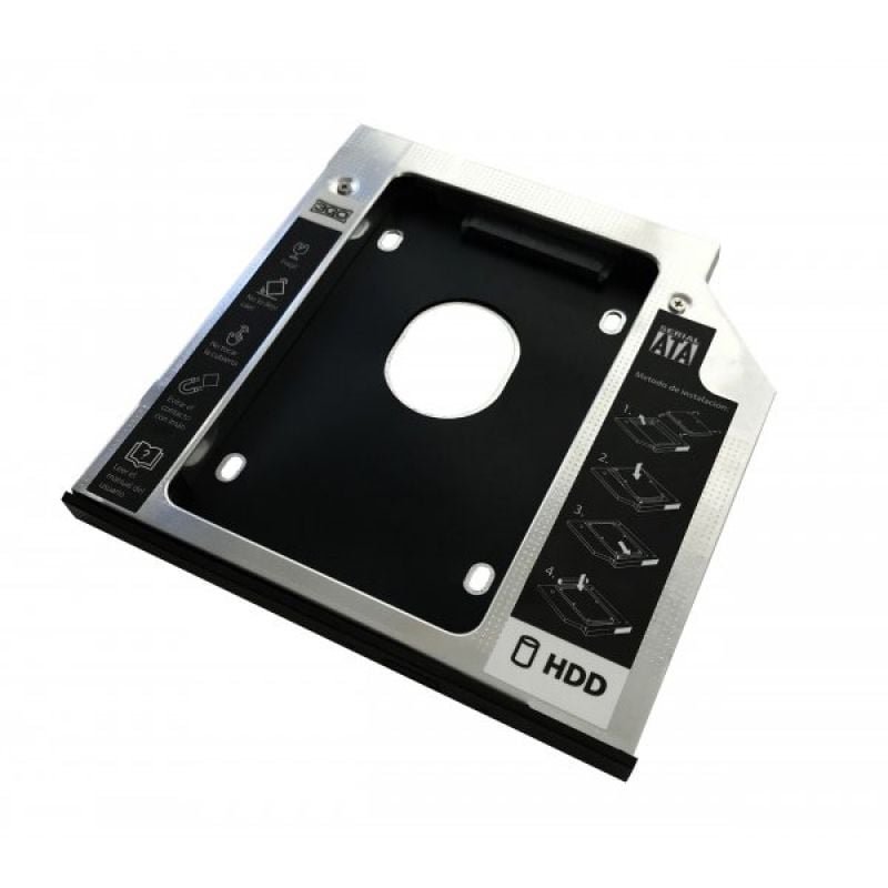 Adaptador DVD a Disco HD/SSD 3GO HDDCADDY95/ Incluye Destornillador y tornillos - изображение 4