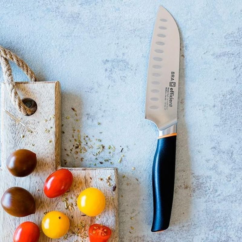Cuchillo Santoku Bra Efficient A198004/ Hoja 180mm/ Acero inoxidable - изображение 2
