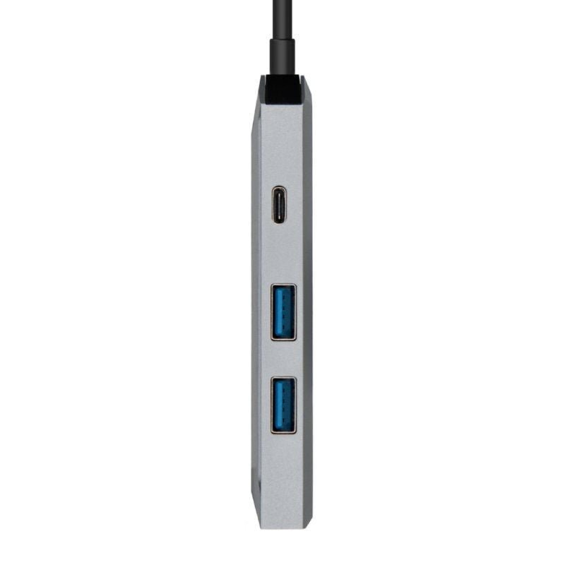 Docking USB Tipo-C Aisens ASUC-4P002-GR/ 1xHDMI/ 2xUSB/ 1xUSB Tipo-C PD/ Gris - изображение 3