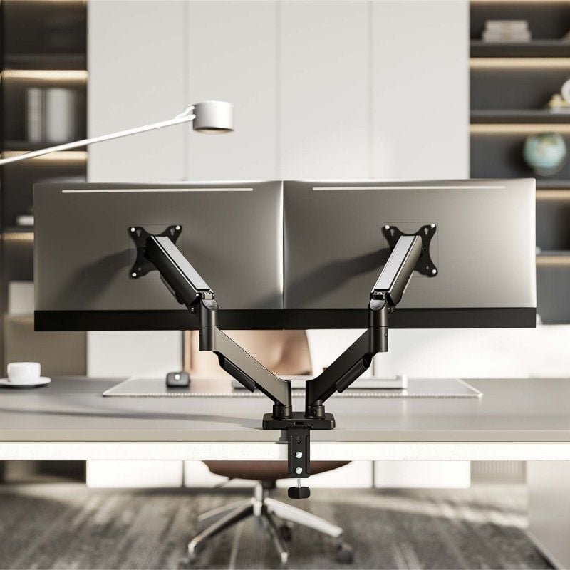 Soporte de Mesa con Contrapeso para 2 Monitores Aisens DT32TSR-357/ Giratorio/ Inclinable/ hasta 9kg - изображение 4