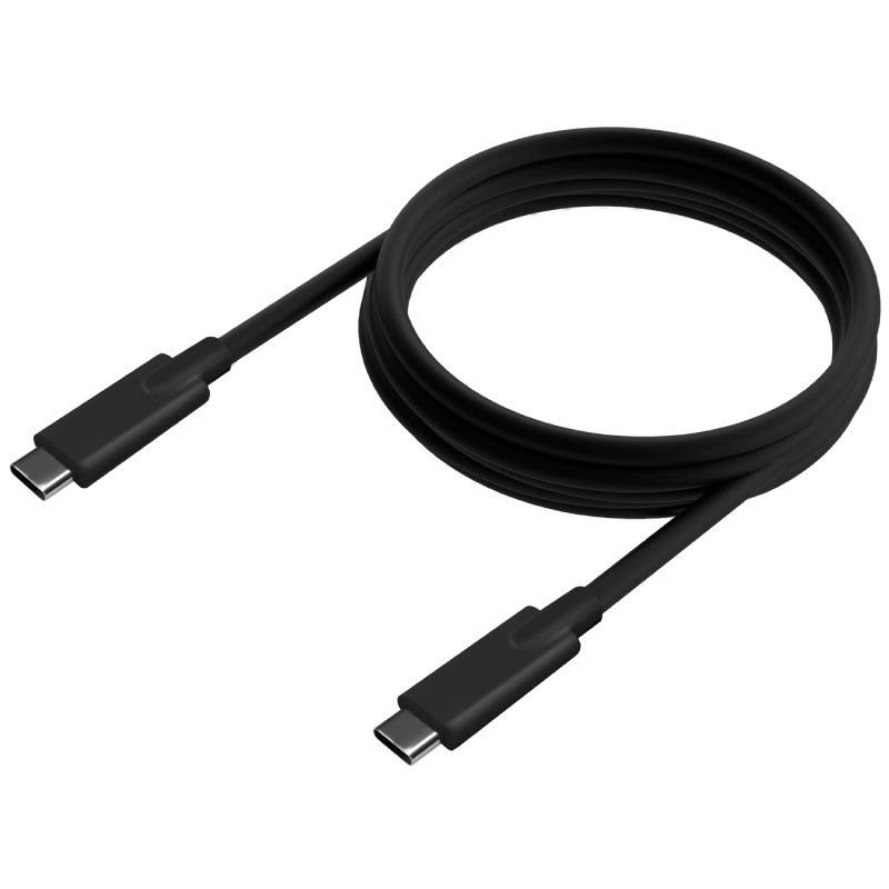 Cable USB 3.2 Tipo-C Aisens A107-0707 5GBPS 3A 60W/ USB Tipo-C Macho - USB Tipo-C Macho/ Hasta 60W/ 625Mbps/ 5m/ Negro - изображение 2