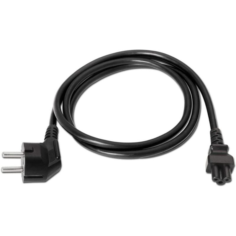 Cable Alimentación Trébol Aisens A132-0172/ CEE(7-7) Macho - C5 Hembra/ Hasta 1500W/ 1.5m - изображение 2