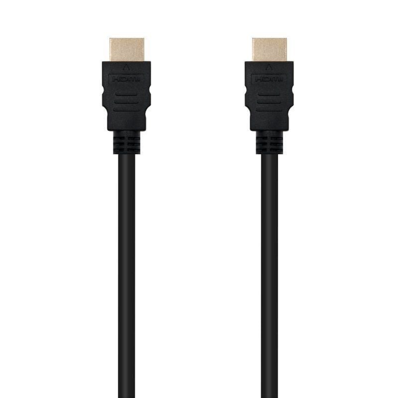 Cable HDMI 1.4 Nanocable 10.15.1710/ HDMI Macho - HDMI Macho/ 10m/ Negro - изображение 2