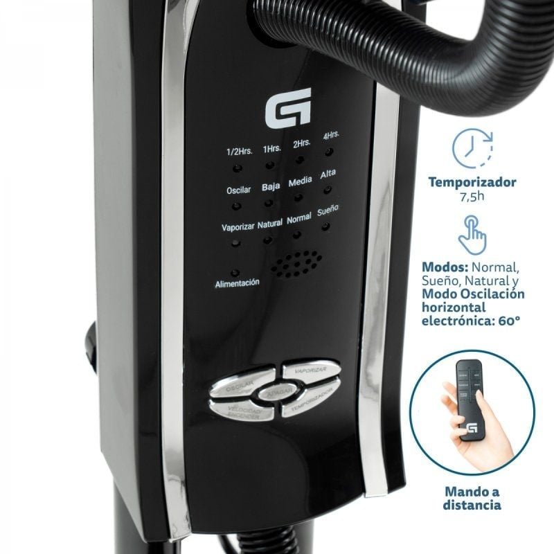 Ventilador Nebulizador Grunkel FAN-16NEBULIZADOR/ 75W/ 3 Aspas 40cm/ 3 Velocidades - изображение 2