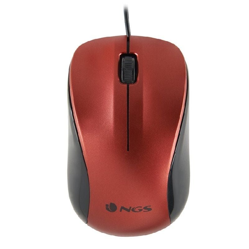 Ratón NGS Crew/ Hasta 1200 DPI/ Rojo - изображение 2