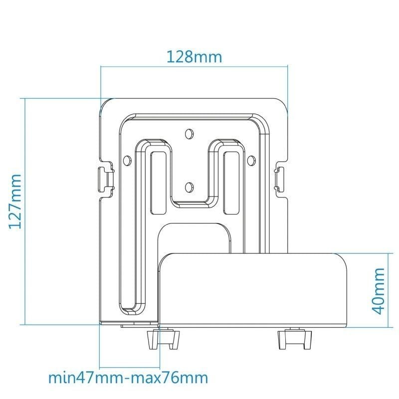 Soporte Universal TooQ TQMPM4776 para Router, MiniPC/ hasta 5kg - изображение 4