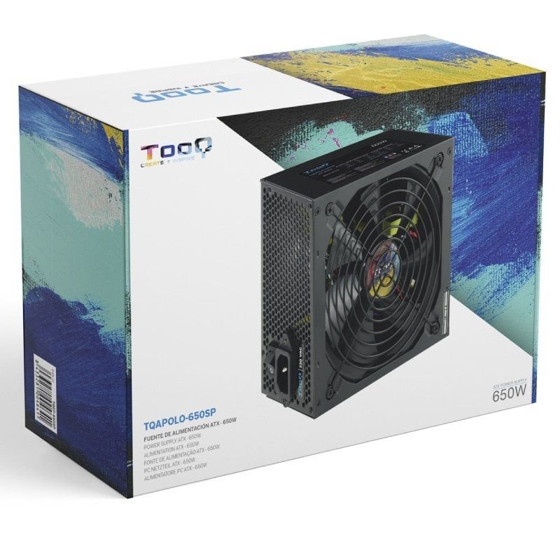 Fuente de Alimentación TooQ TQAPOLO-650SP/ 650W/ Ventilador 14cm - изображение 5