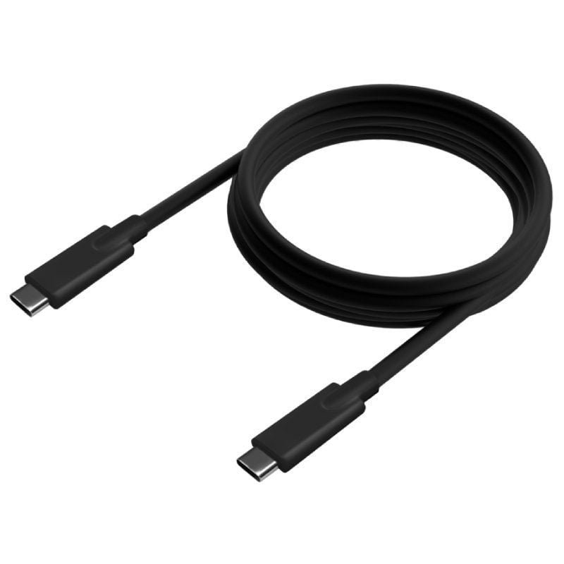Cable USB 3.2 Tipo-C Aisens A107-0875/ USB Tipo-C Macho - USB Tipo-C Macho/ Hasta 100W/ 20Gbps/ 3m/ Gris - изображение 2