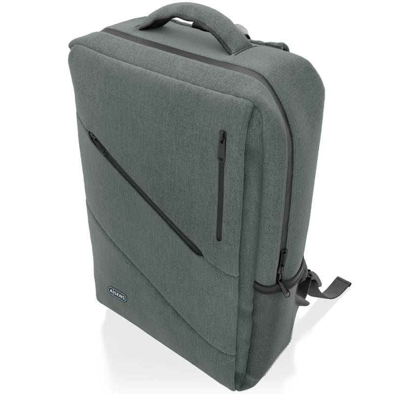 Mochila Aisens Urbana y de Oficina ASBG-BP085-GR para Portátiles hasta 15.6"/ Gris - изображение 2