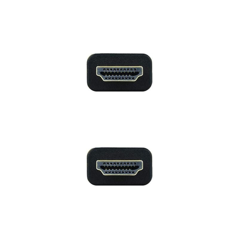 Cable HDMI 2.0 4K Nanocable 10.15.3715/ HDMI Macho - HDMI Macho/ 15m/ Negro - изображение 3