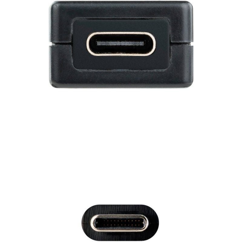 Cable Alargador USB Tipo-C 3.2 con Amplificador Nanocable 10.01.1312/ USB Tipo-C Macho - USB Tipo-C Hembra/ 10m/ Negro - изображение 3