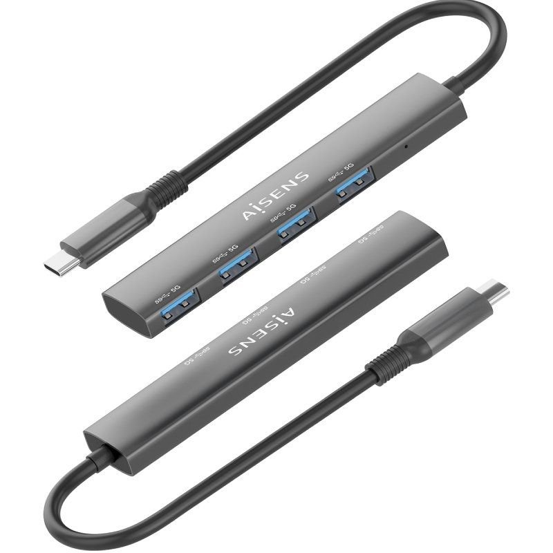 Hub USB Tipo-C 3.0 Aisens A106-0540/ 4xUSB - изображение 3