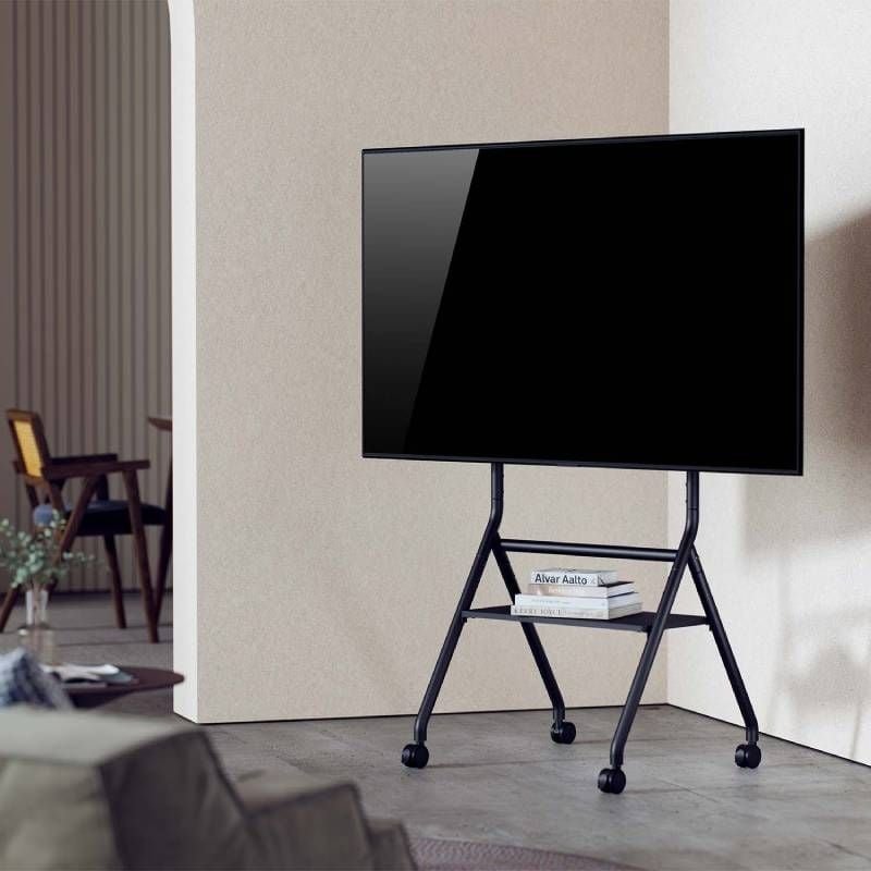 Soporte de Suelo con Ruedas Aisens FT86FE-329 para TV de 37-86"/ hasta 80kg - изображение 3