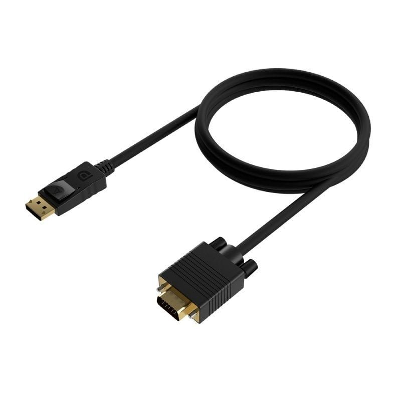 Cable Conversor Aisens A125-0552/ DisplayPort Macho - VGA Macho/ Hasta 5W/ 2300Mbps/ 1m/ Negro - изображение 2