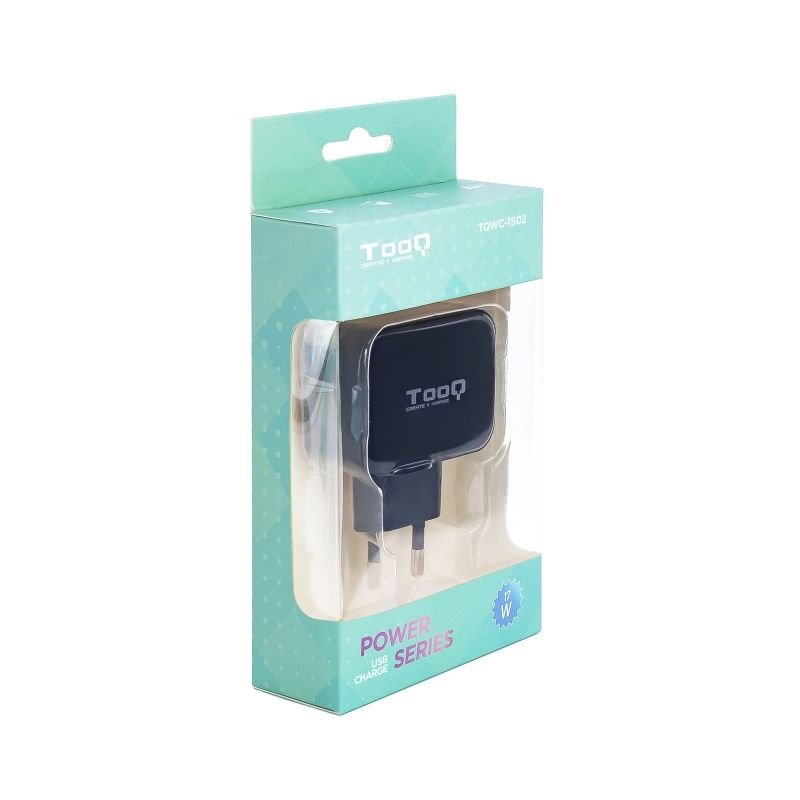 Cargador de Pared TooQ TQWC-1S02/ 2xUSB/ 17W - изображение 5