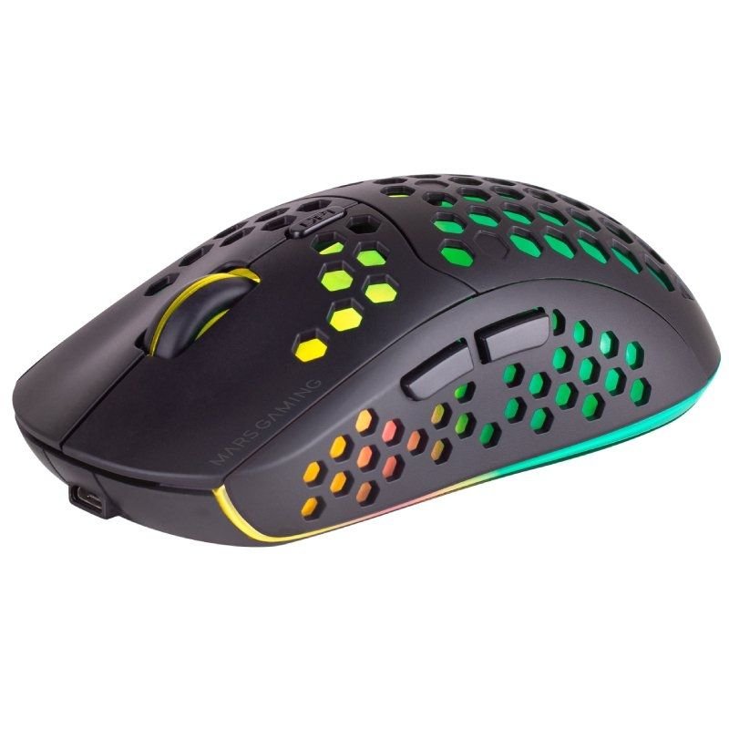 Ratón Gaming Inalámbrico Mars Gaming MMW3/ Batería recargable/ Hasta 3200 DPI - изображение 2