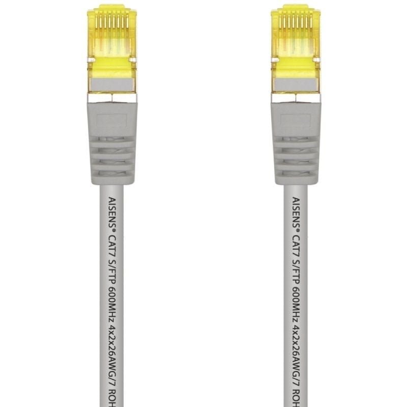 Cable de Red RJ45 S/FTP Aisens A146-0332 Cat.7/ 25cm/ Gris - изображение 2