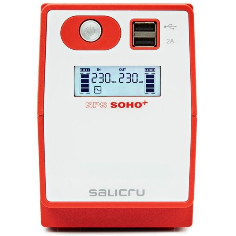 SAI Línea Interactiva Salicru SPS 850 SOHO+/ 850VA-480W/ 2 Salidas/ Formato Torre - изображение 2