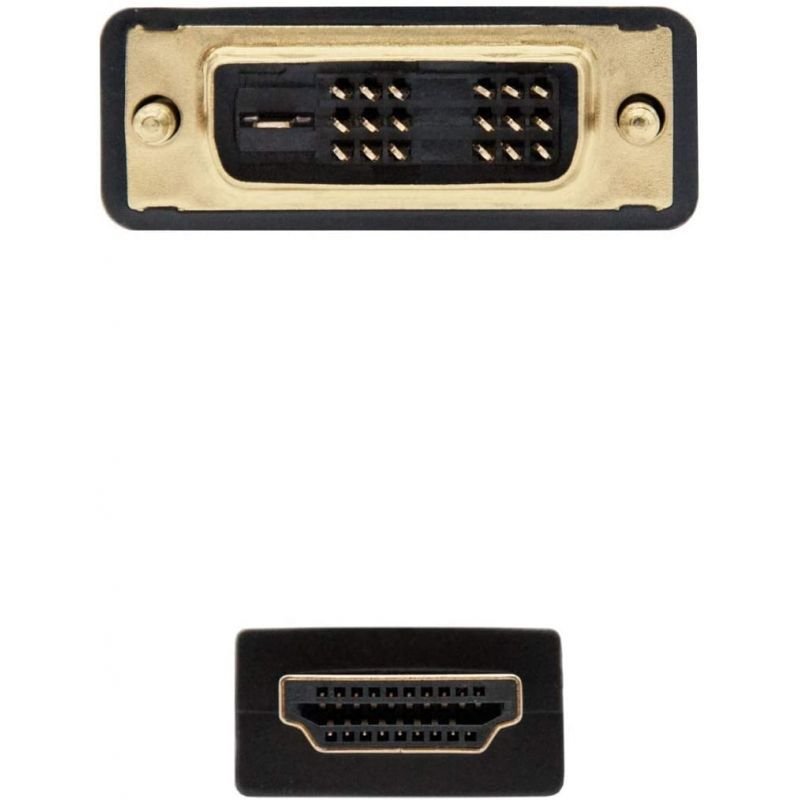 Cable HDMI Nanocable 10.15.0503/ DVI Macho - HDMI Macho/ 3m/ Negro - изображение 4