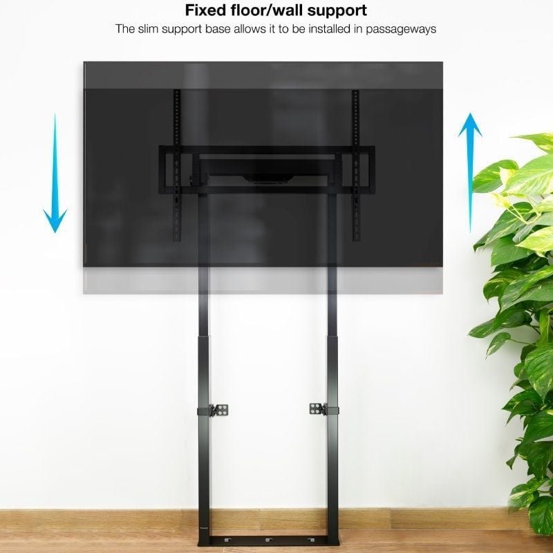 Soporte de Pared Fijo/ Suelo TooQ HIPERIÓN FS2280M-B para TV de 55-100"/ hasta 120kg - изображение 3