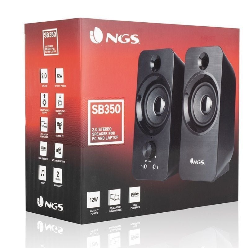 Altavoces NGS SB350/ 12W/ 2.0 - изображение 3