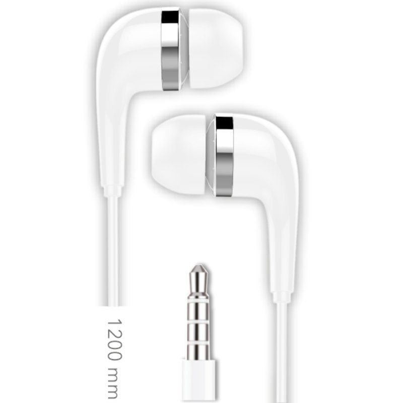Pack 10 Auriculares Intrauditivos Tech One TEC2955/ con Micrófono/ Jack 3.5/ Blancos - изображение 3