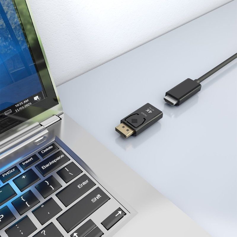Adaptador HDMI 4K Aisens A125-0908/ DisplayPort Macho - HDMI Hembra - изображение 4